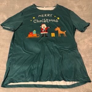 Green Merry Christmas T-Shirt